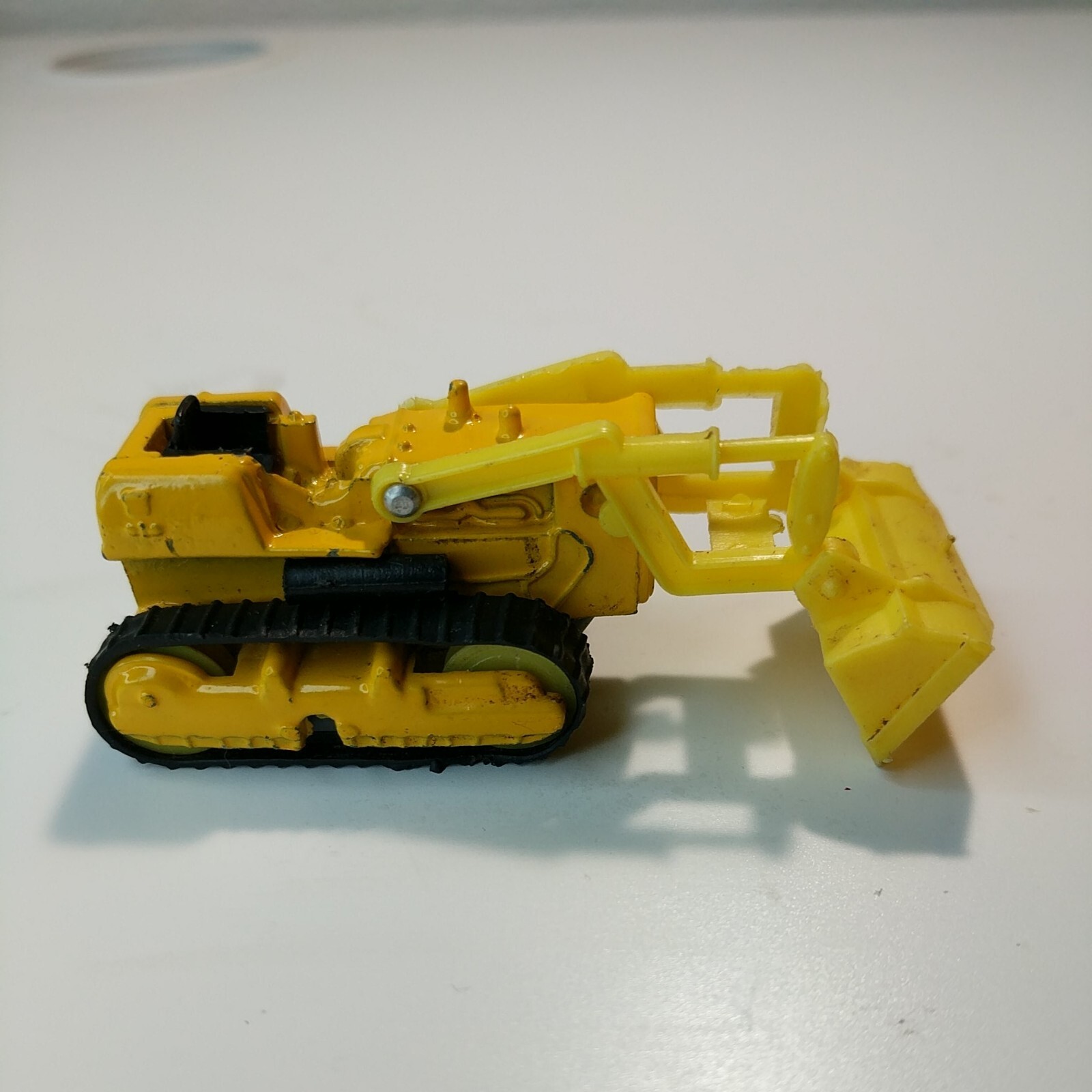 Zylmex Bulldozer Skid Shovel Tractor w/Plastic Arm & Bucket Hong Kong
