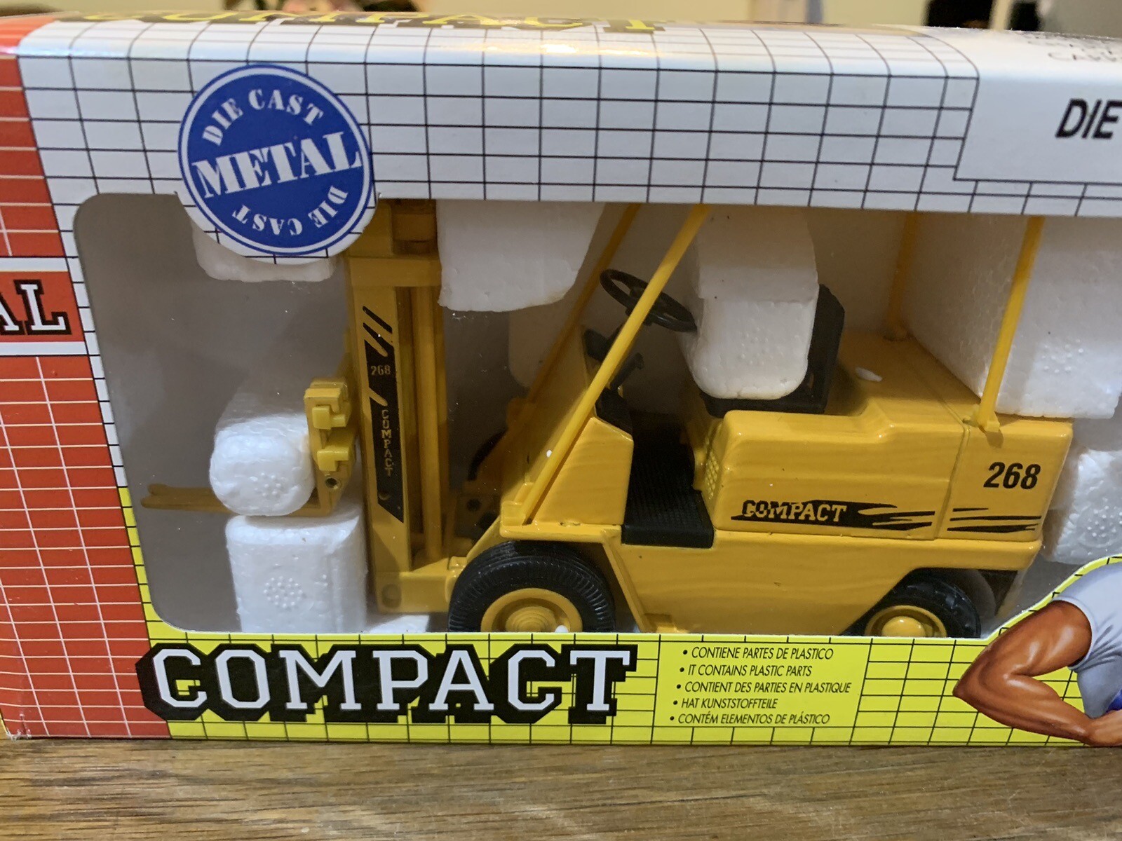 joal COMPACT 268 forklift. Lift Truck. Die Cast NIB.