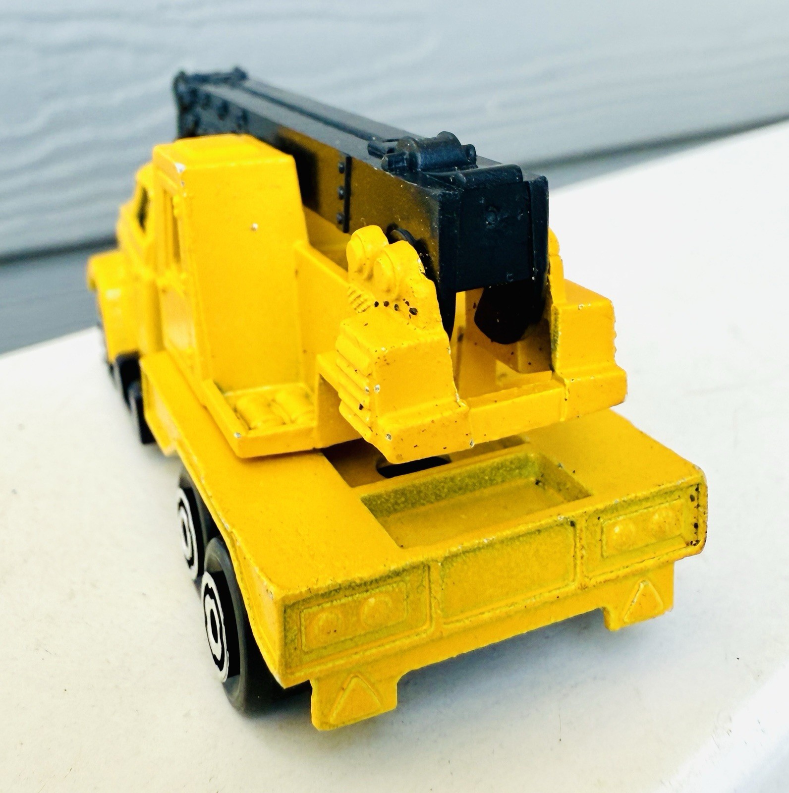 1980s MAJORETTE CONSTRUCTION TRUCK CRANE BOOM 1:100 283 251 DIE CAST SERIES 200