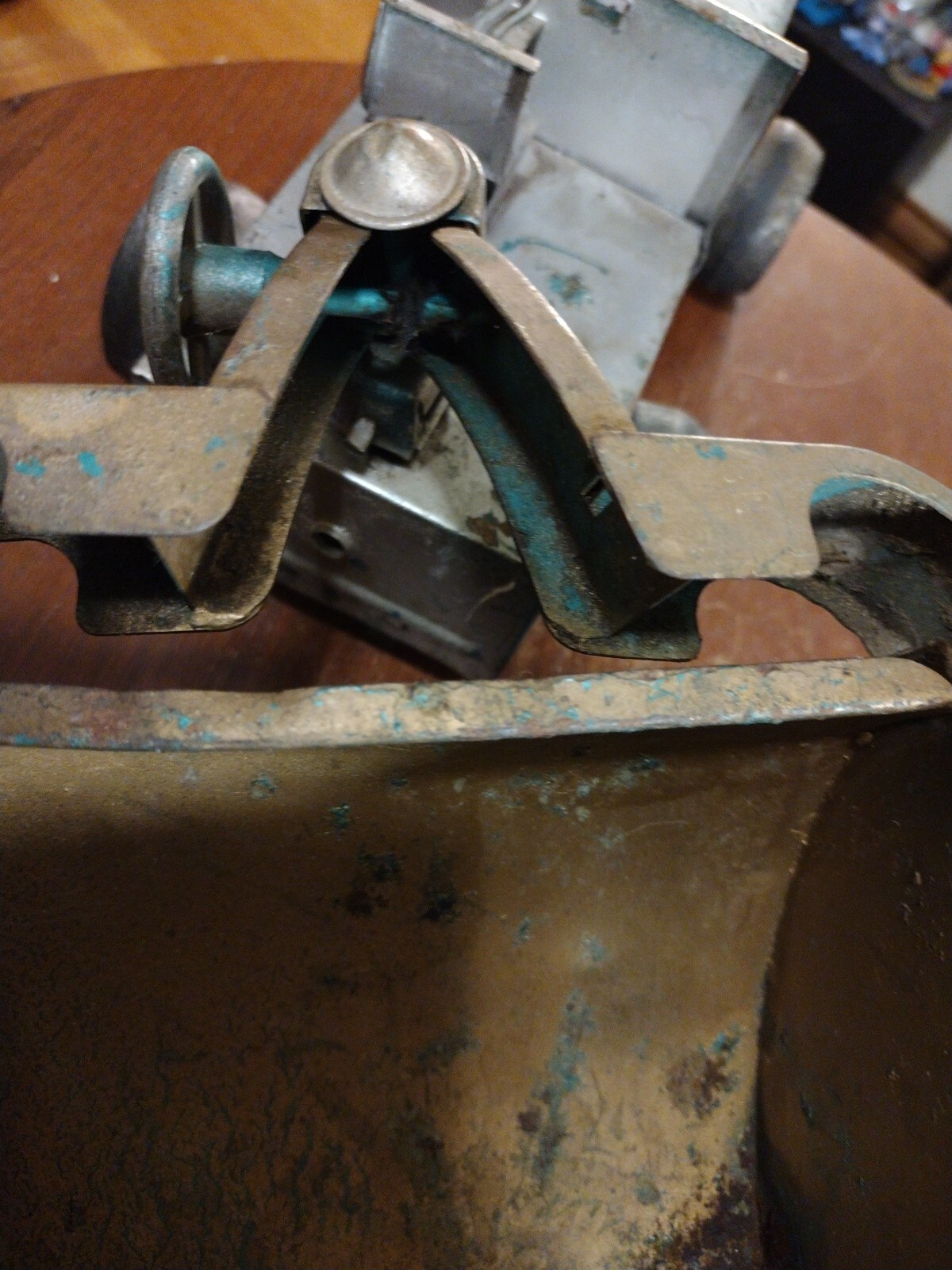 Vintage Structo Construction Toys Articulated Dump Rocker For Restore RARE