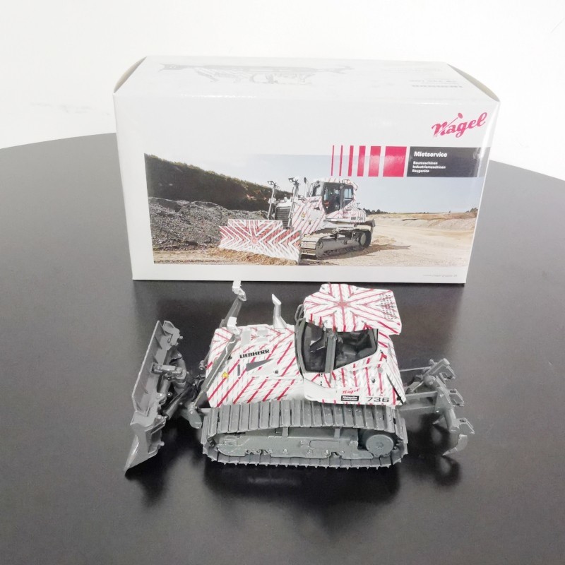 NZG 1:50 Liebherr PR736 LGP Bulldozer Construction Vehicle Model Nagee 927/03