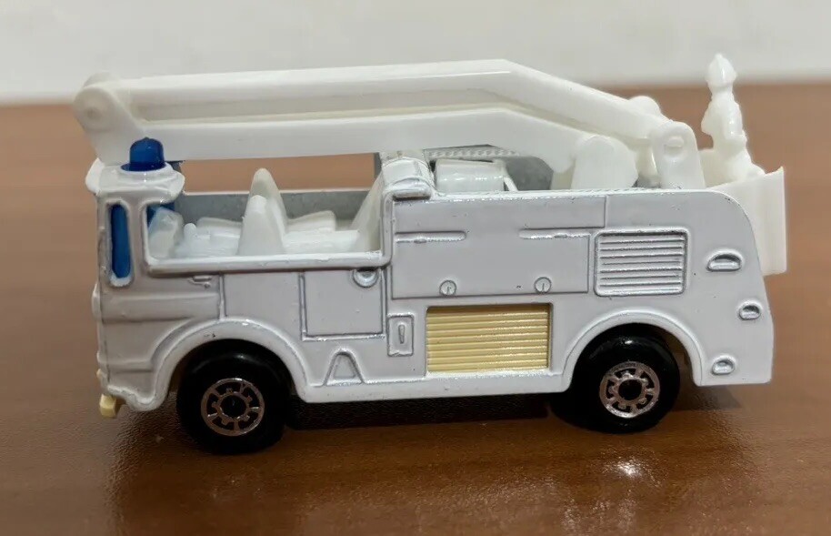 Vintage 1981 Matchbox Snorkel Fire Engine Truck Possible Pre Production