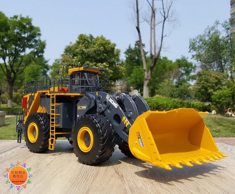 XCMG XC9350 Mining Wheeled Loader Construction Equipment Diecast 1/43 Model