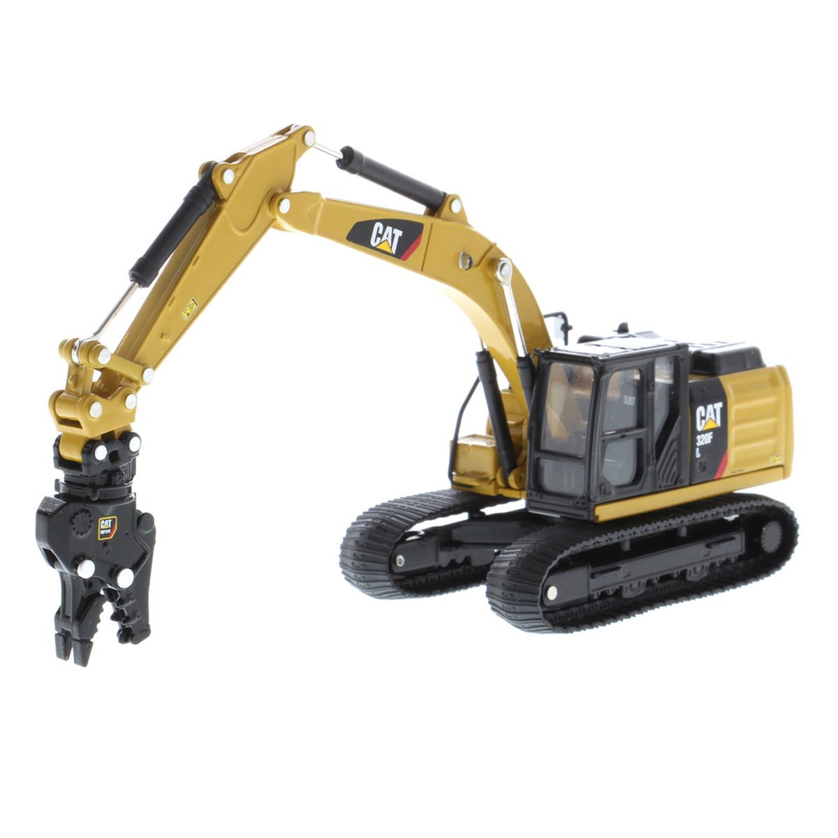 1/64 Caterpillar CAT 320F L Hydraulic Excavator w/ 5 Work Tools 85636