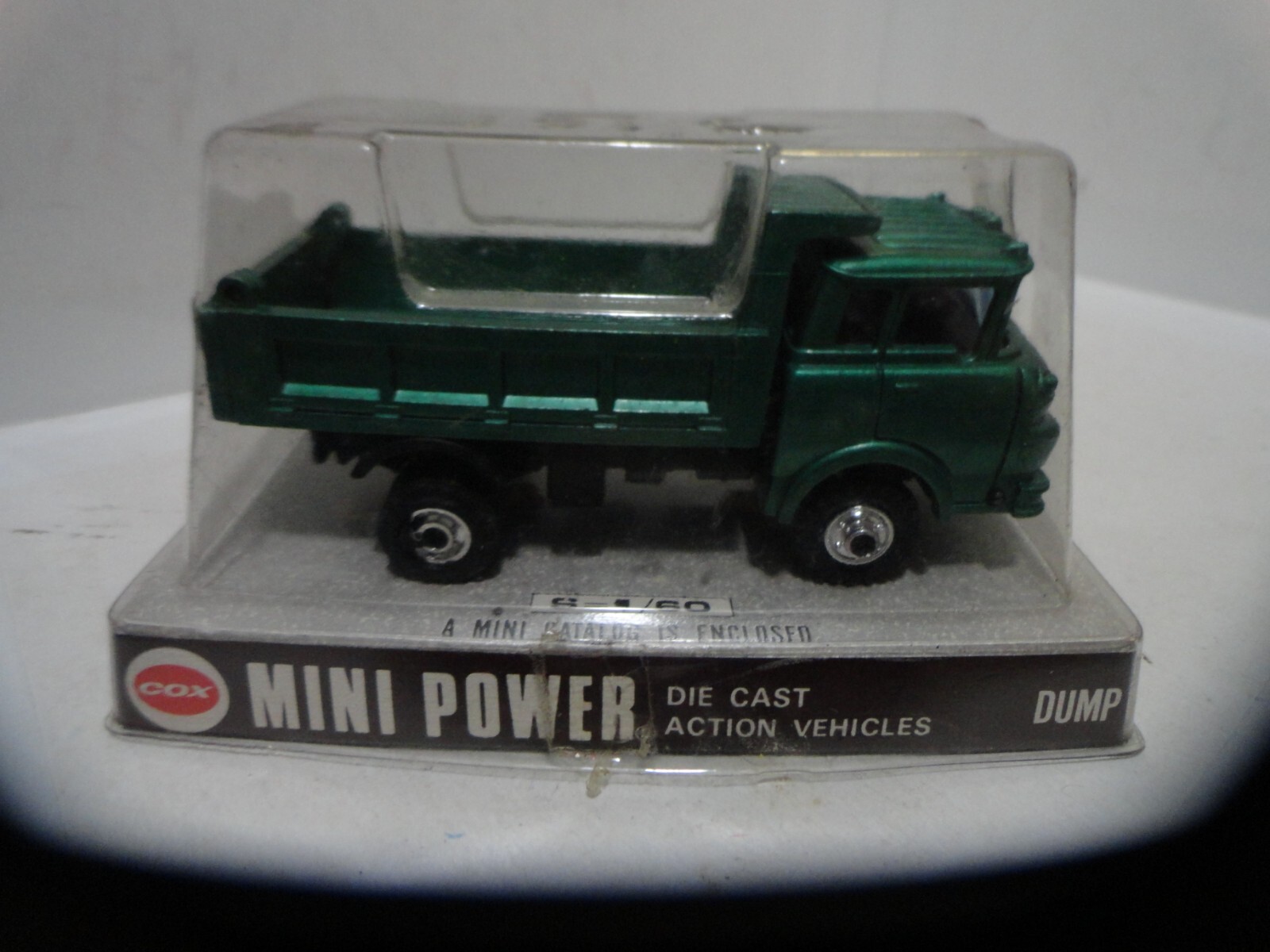 Shinsei COX 4215 GMC Truck Series 1:60 Scale GMC Dump Truck Vintage Green