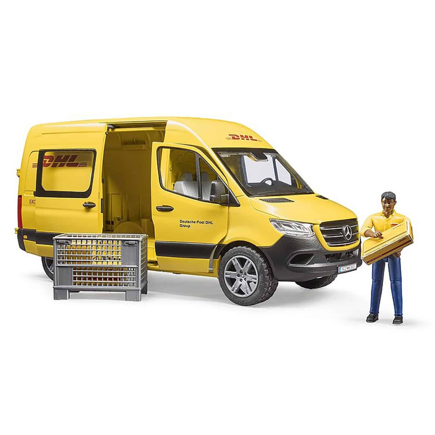 1/16 Bruder Mercedes-Benz Sprinter DHL Van with Driver 2671