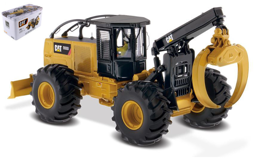 Diecast Master CAT 555D Wheel Skidder 1:50 Road Vehicles