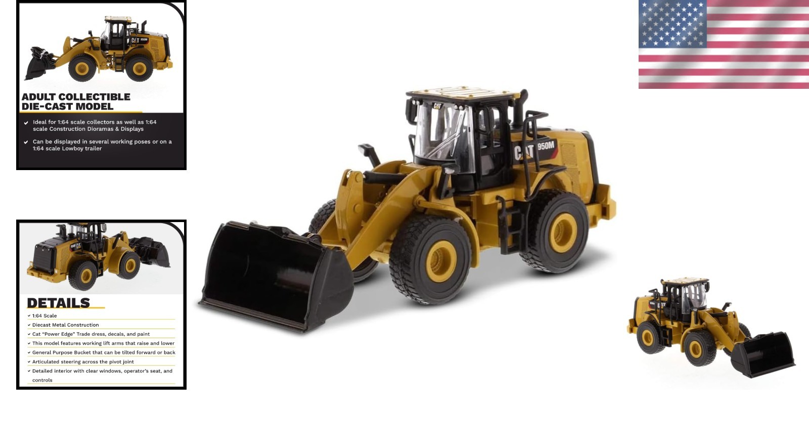 Caterpillar 950M Wheel Loader Model – Collector&rsquo;s Edition