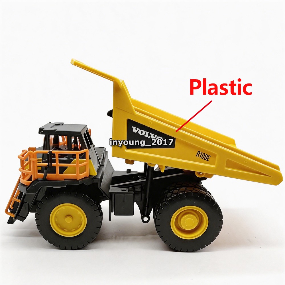 1/50 Volvo R100E Rigid Hauler Construction Vehicle Diecast Toy Cars for Boys