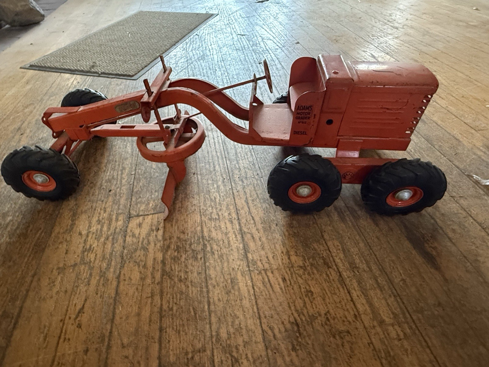Vintage 1953 Doepke Adams Road Grader Steel 26&Prime;