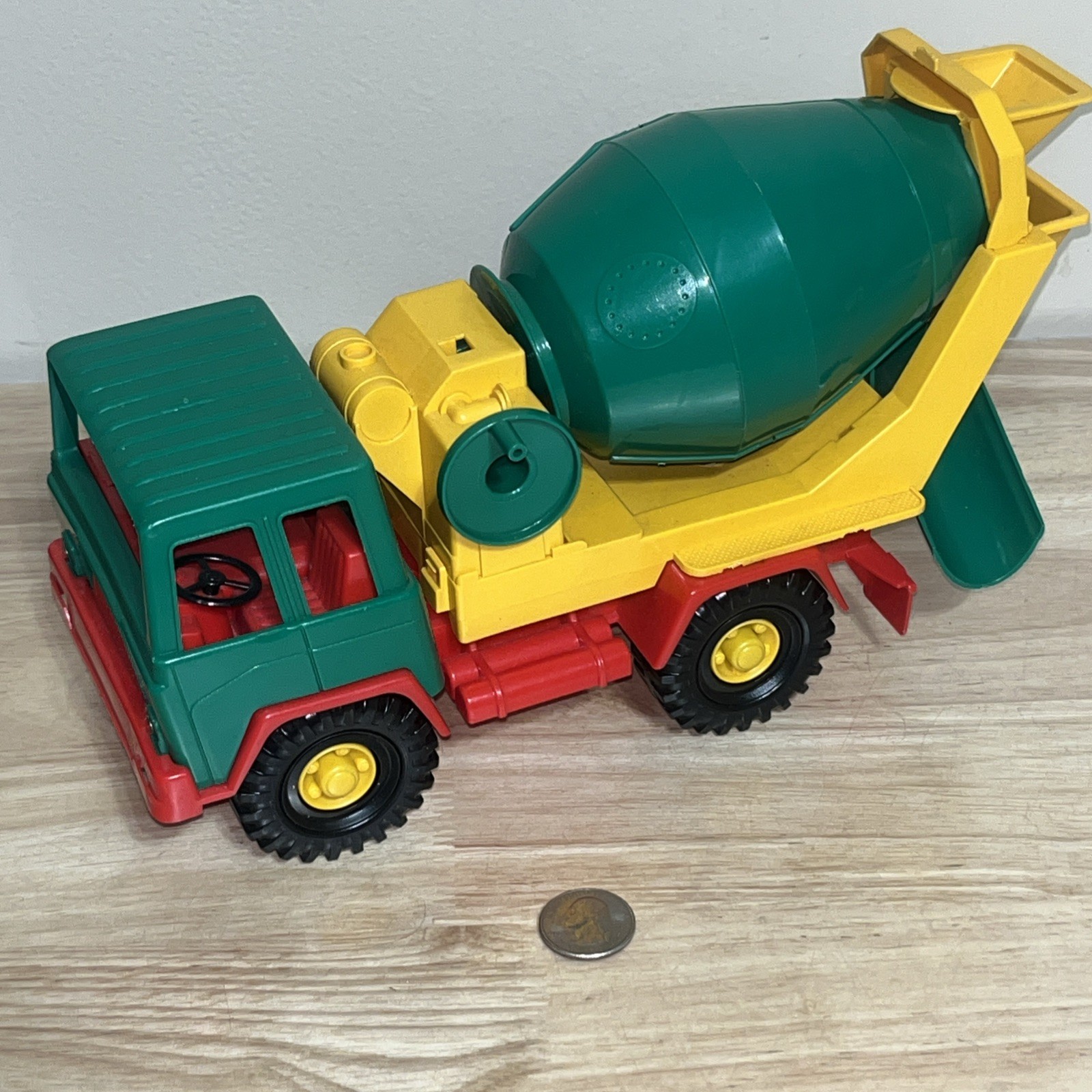 Bruder Spinning Cement Truck Mixer Vintage Believed From 70s Or 80s Plastic