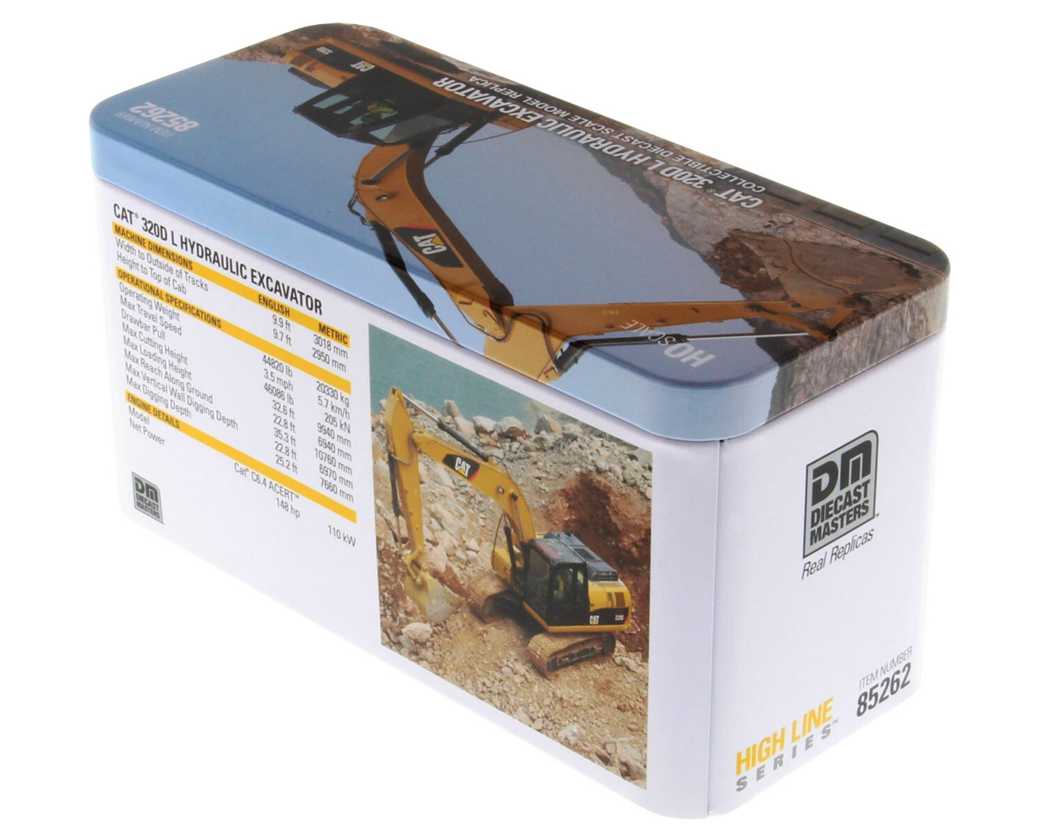 Diecast Masters 85262 Caterpillar 320D L Hydraulic Excavator 1/87 Scale Dieca…
