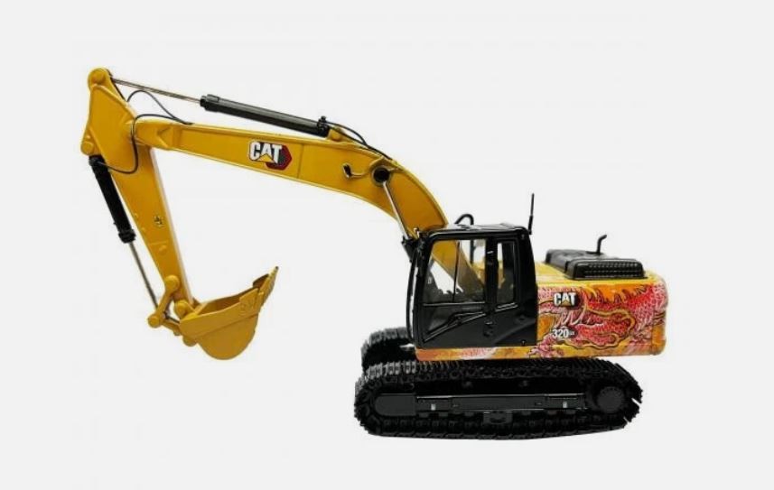 DIECAST MASTERS – Construction Engine – Year of the dragon – CAT 320 GX – 1/50 …
