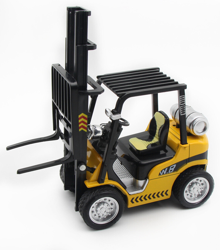 1/24 Forklift Truck Toy Construction Vehicle Diecast Toy Cars Toys for Boys Kids