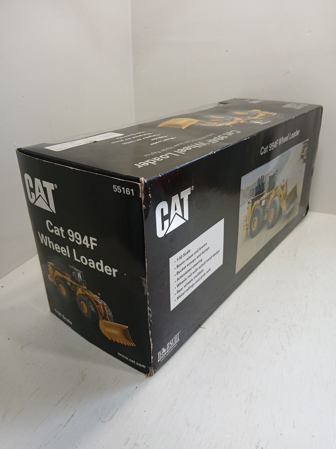 Norscot CAT 994F Wheel Loader 15-inch DieCast Model 1/50 Scale With Original Box