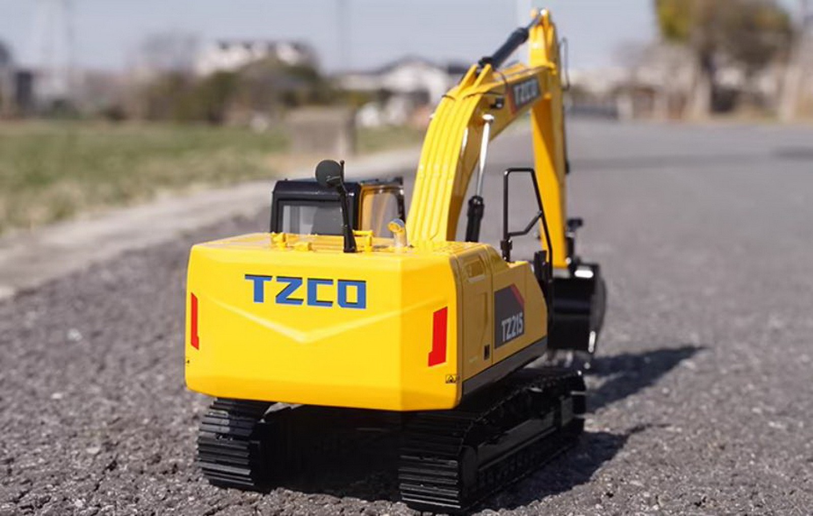1/30 Scale TZCO TZ215 Hydraulic Excavator Diecast Model Gift Collection NIB