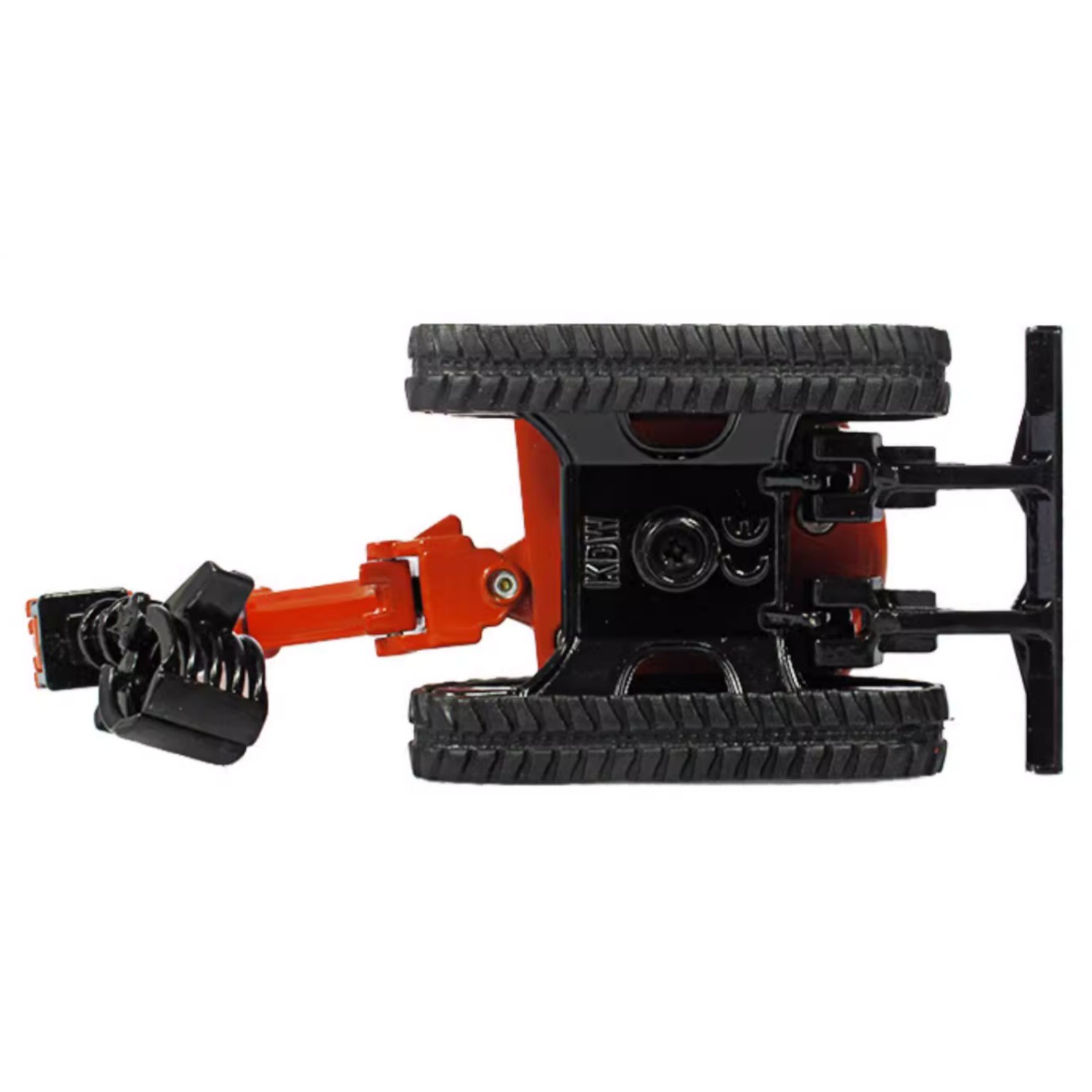 17cm Alloy 1/50 Tracked Wood Grabbers Heavy Construction Vehicle Model Ornament