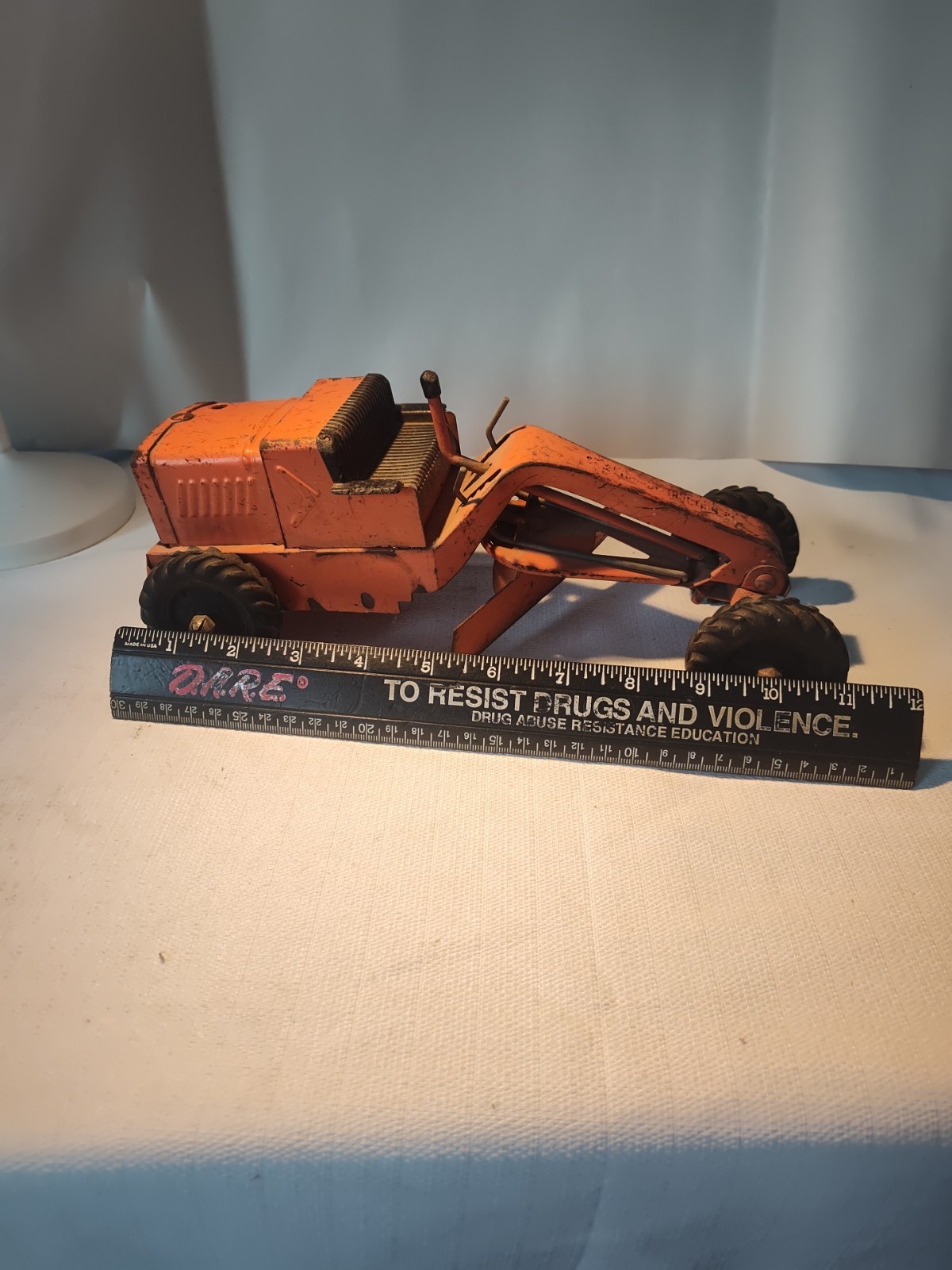 vintage toy road grader Pressed Steel Parts Or Retore