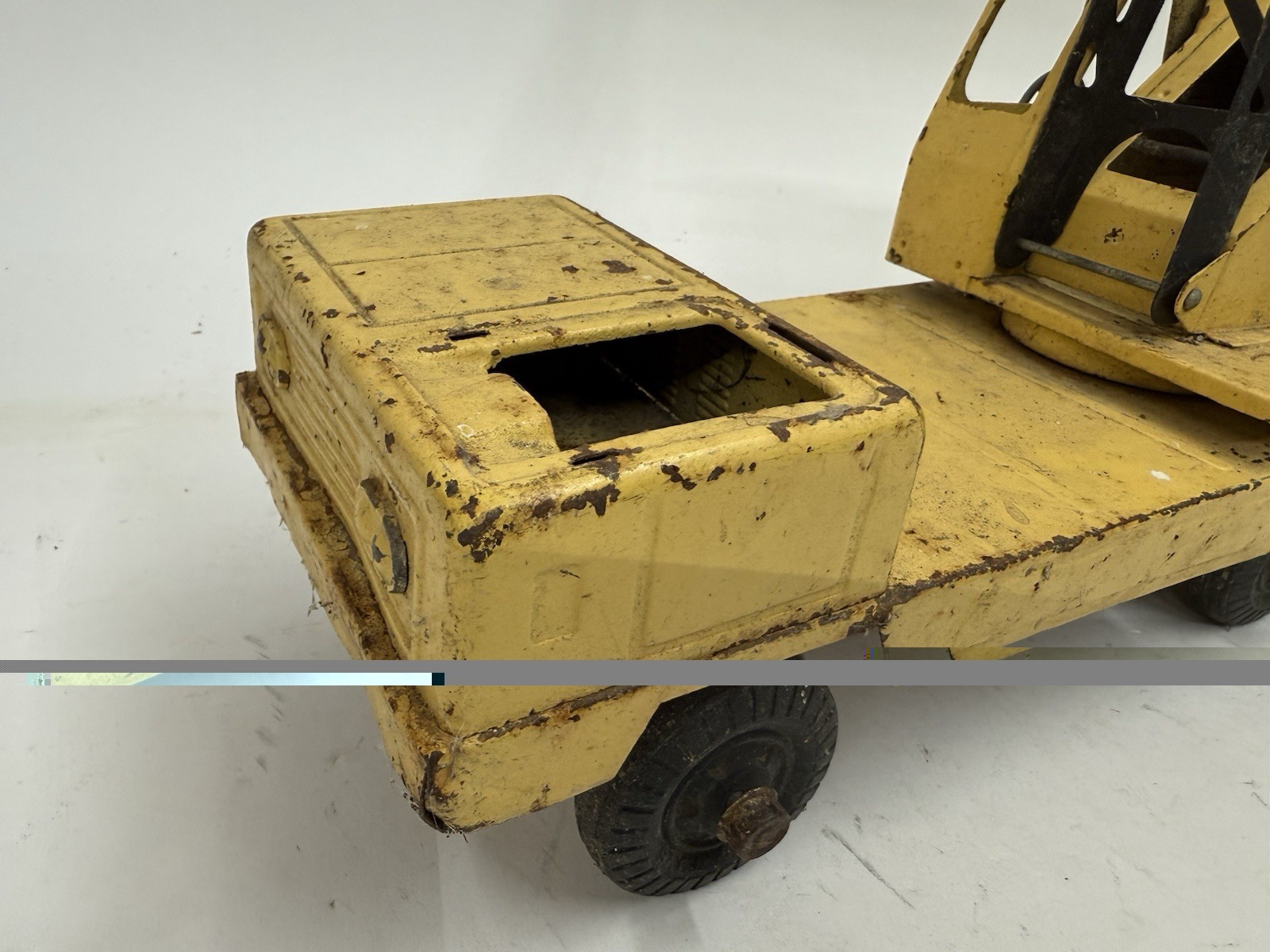 Vintage 60&rsquo;s Nylint Clark Toy Michigan Shovel Crane T-24 Restoration Project