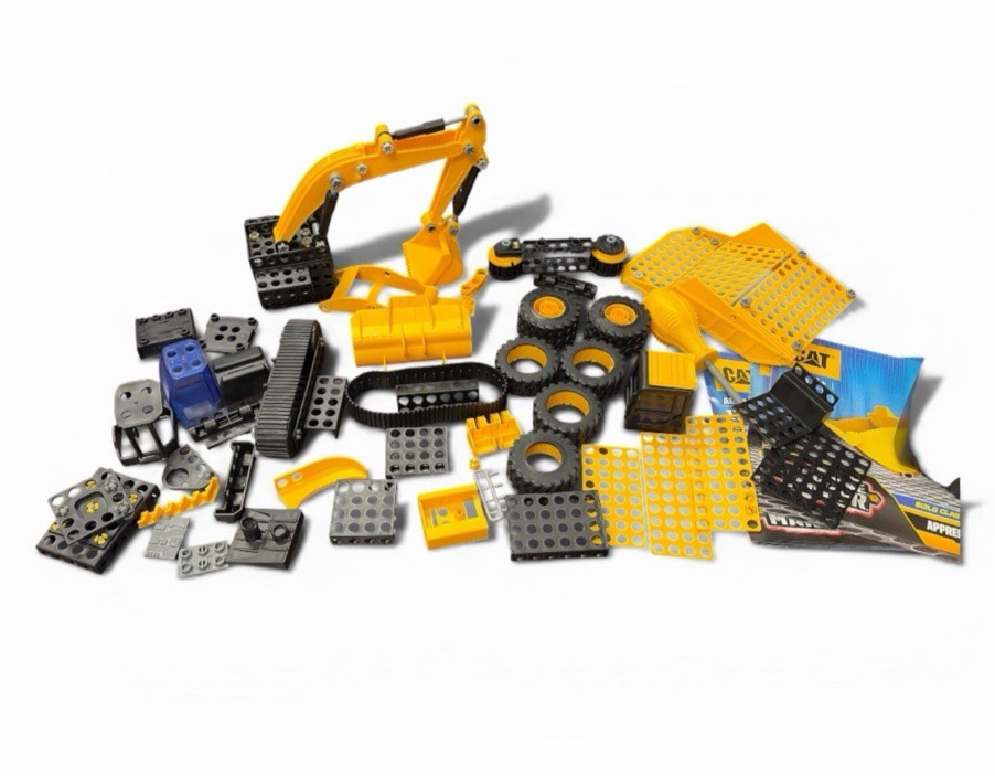 CAT Machine Maker 272 Pc Construction Building Toy 3-in-1 w/ Many Parts Manuals
