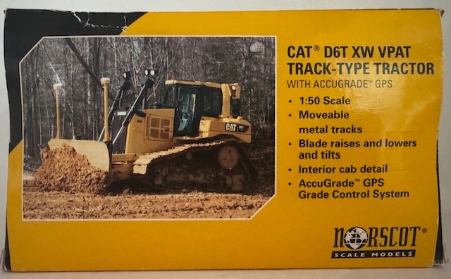 1:50 Caterpillar D6T XW VPAT Track Type Tractor Bulldozer 55197 By Norscot