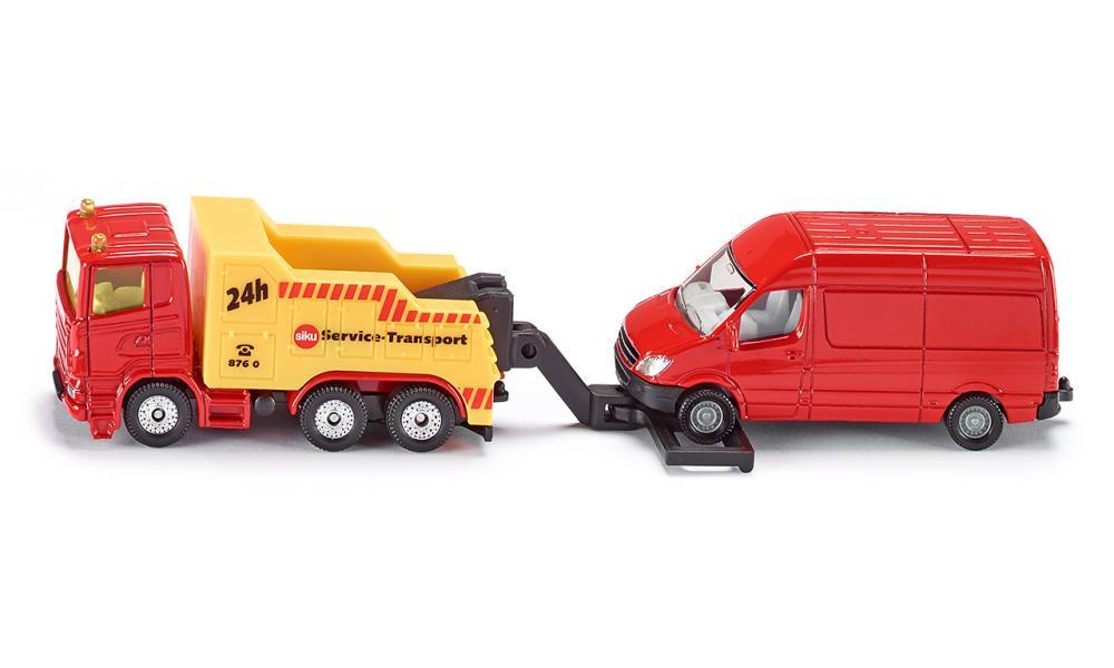 NEW SIKU BLISTER PACK 1667 Breakdown Truck with Van Die-cast Model