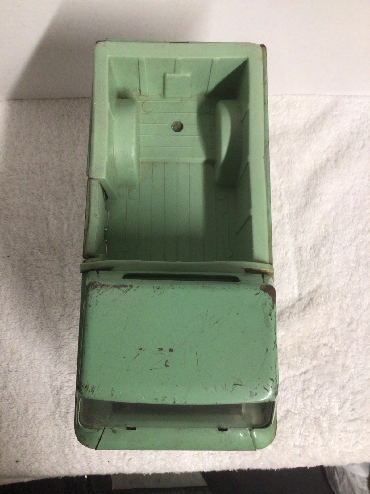 Vintage 10” Structo 1960s Rampside Corvair Pickup Mint Green – PRESSED STEEL USA
