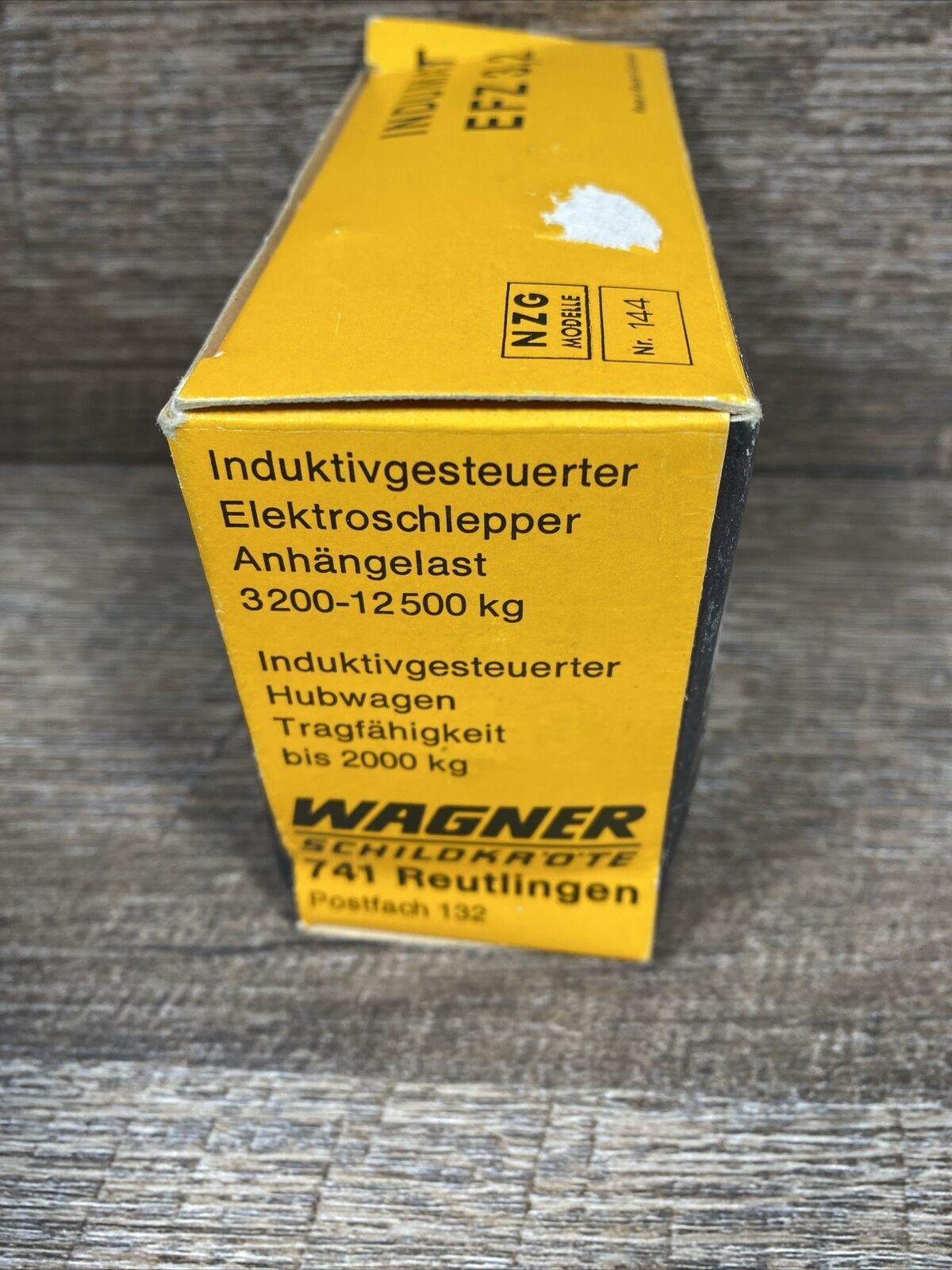 NZG #144 Wagner Shildkrote 741 Reutlingen Indumat EFZ 3,2 , NMIB