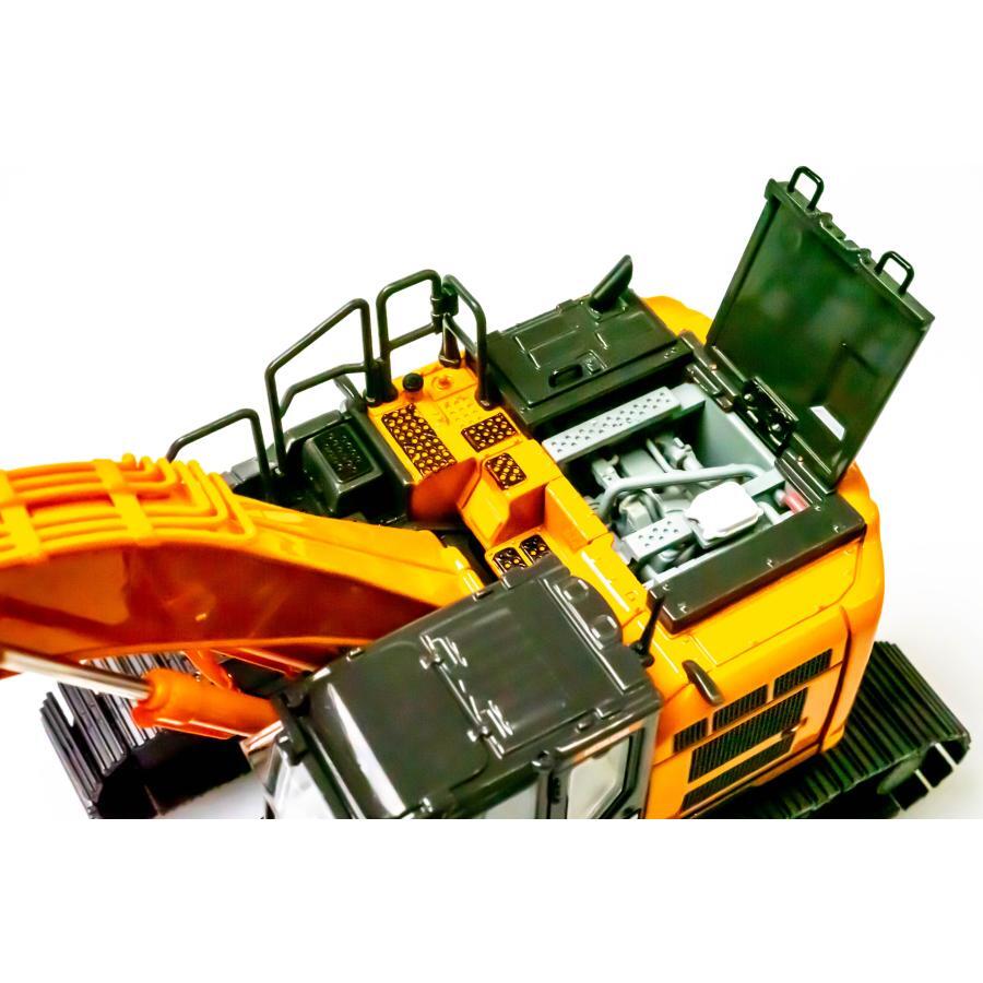 Hitachi Construction Machinery ZX345USLC-7H 1/50 Miniature Excavator Car New F/S