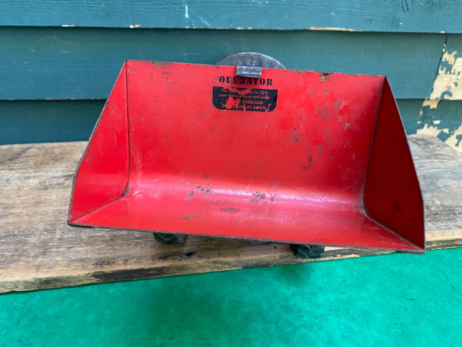 Vintage Nylint Toys Pressed Steel HOUGH Payloader Front End Loader Toy 1950&rsquo;s