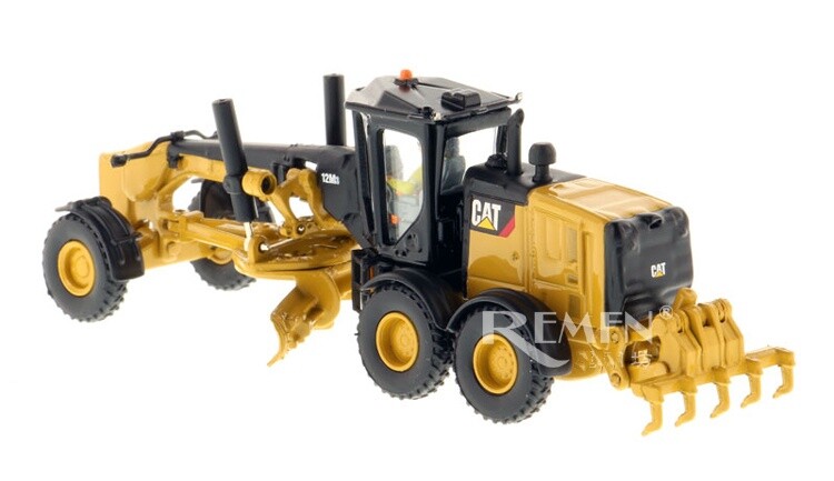 1:87 DM 12M3 Motor Grader Construction Vehicles Machine Diecast Model Collection