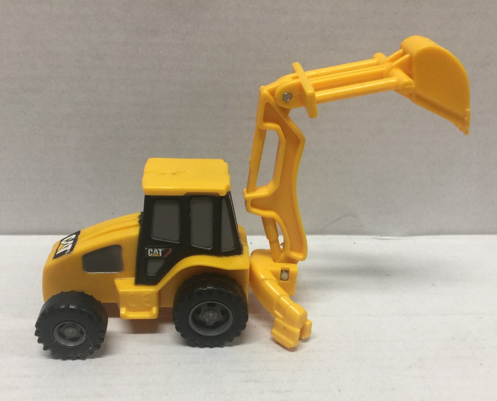 CAT Caterpillar Toy Dump Truck Bull Dozer Roller Backhoe Construction Lot of 6