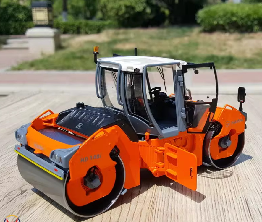 1:35 Wittgen Hamm HD 148iVV Road Roller Construct Mchine Equipment Diecast Model