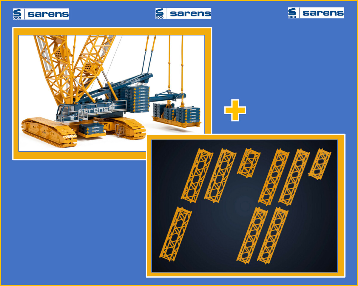 1/50 SARENS IMC SARENS CC 2800 Crawler + Ext Set + FREE SHIPPING $$$$