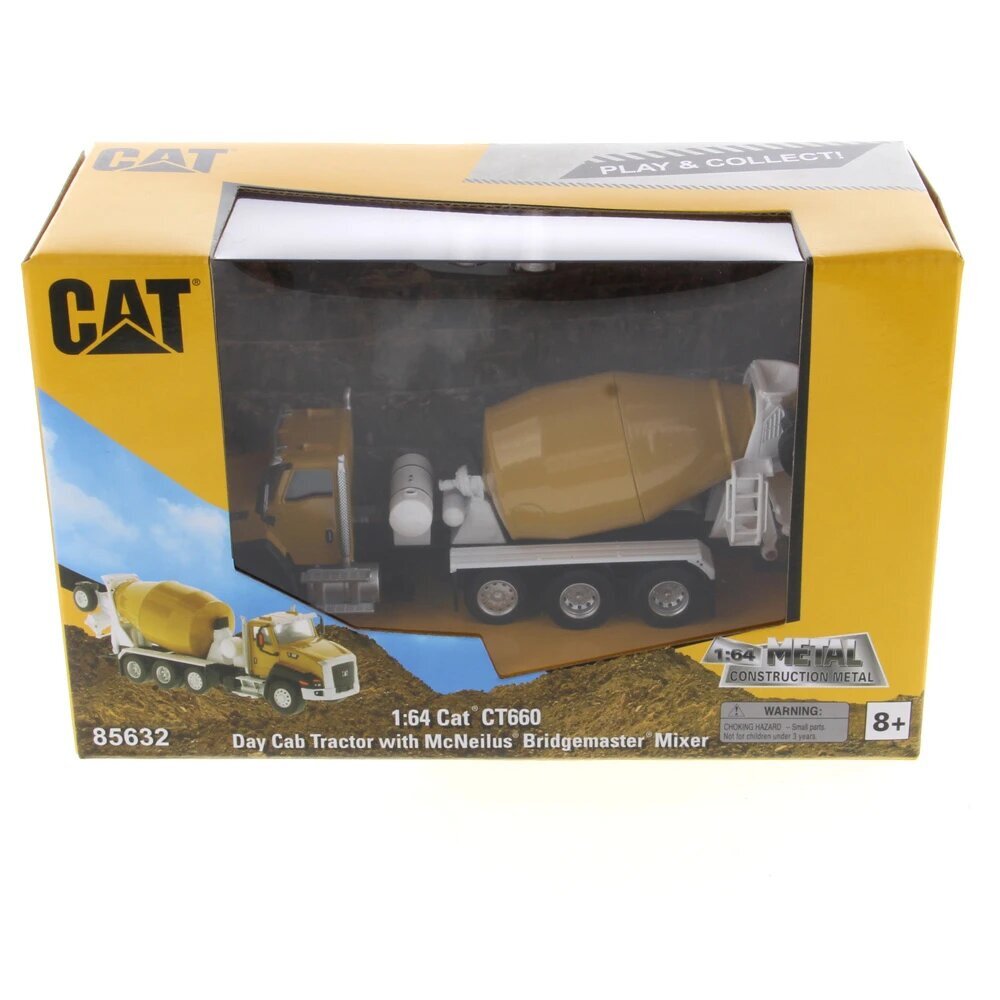 Diecast Masters 85632 Cat CT660 McNeilus Bridgemaster Concrete-Mixer 1/64 Scale