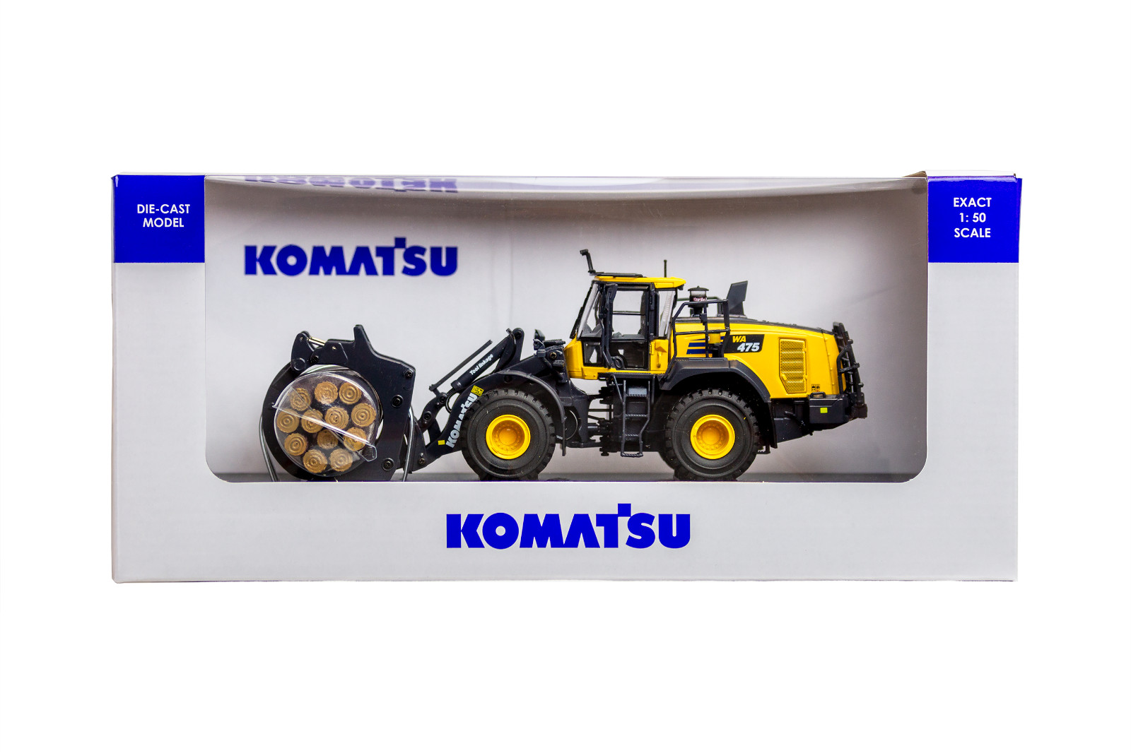 Universal Hobbies 1:50 WA475-10 Tool Linkage w/Log Grapple Diecast ReplicaUH8165