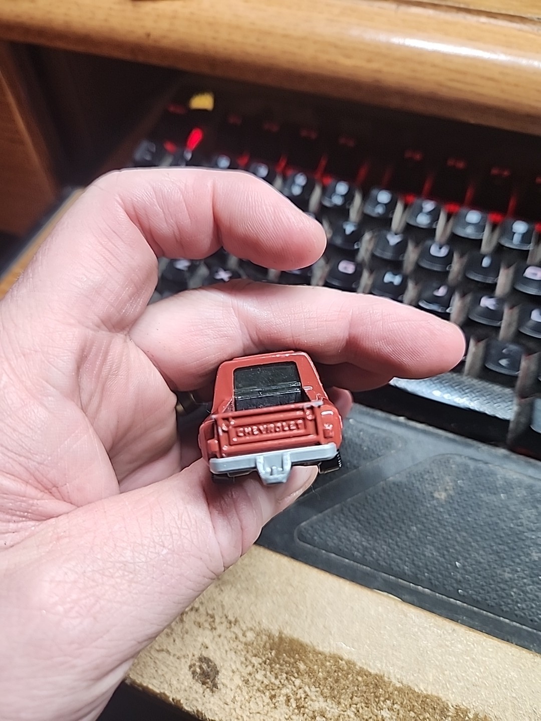 2019 Matchbox « Construction » 1975 Chevy® Stepside™ RUSSET BROWN Diecast Loose