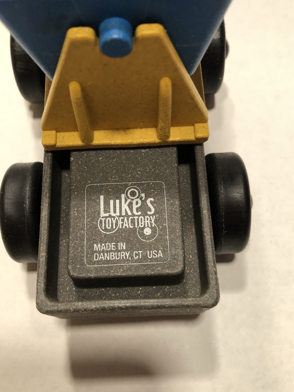 Recycled Plastics Toy Truck Tipper/Tilt/Dump Semi Lukes Toy Factory USA Made, CT