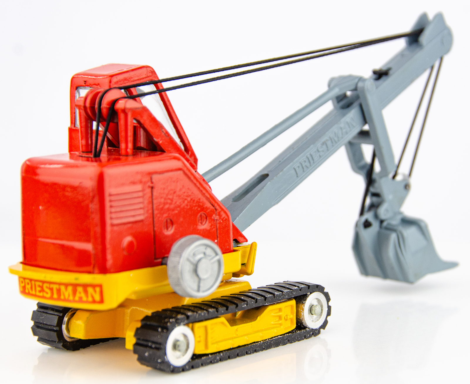 Vintage Corgi Major Toys 1128 Priestman « Cub V » Excavator Shovel Diecast Model