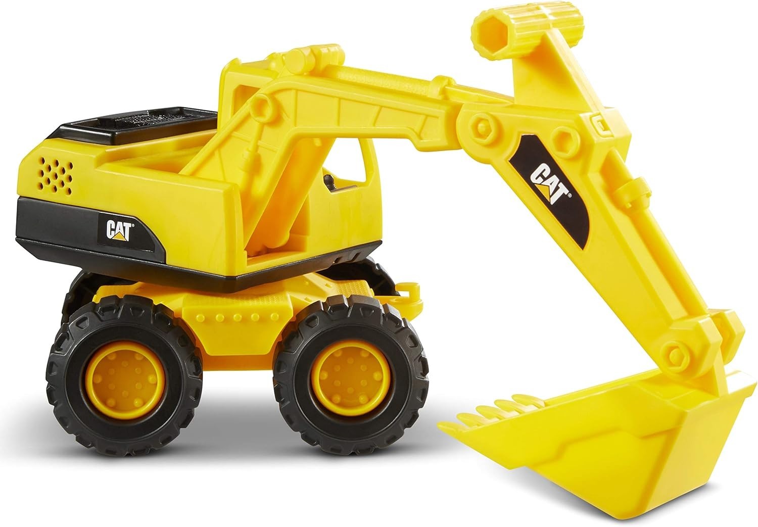 Realistic 10” Heavy-Duty Cat Excavator Toy – Ideal for Active Kids Aged 2+