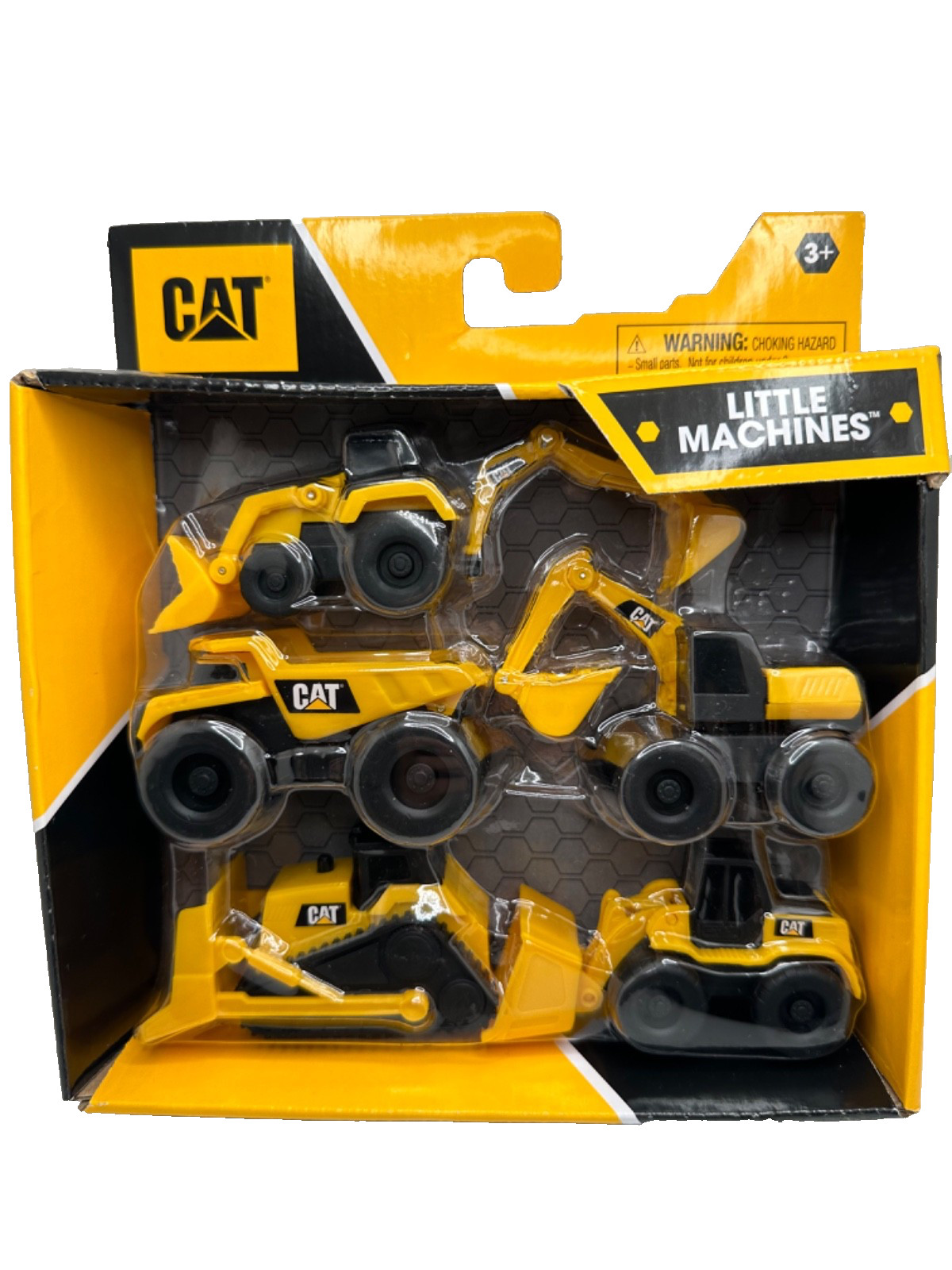 CAT Little Machines 5 Piece Construction Toy Vehicles Playset NEW