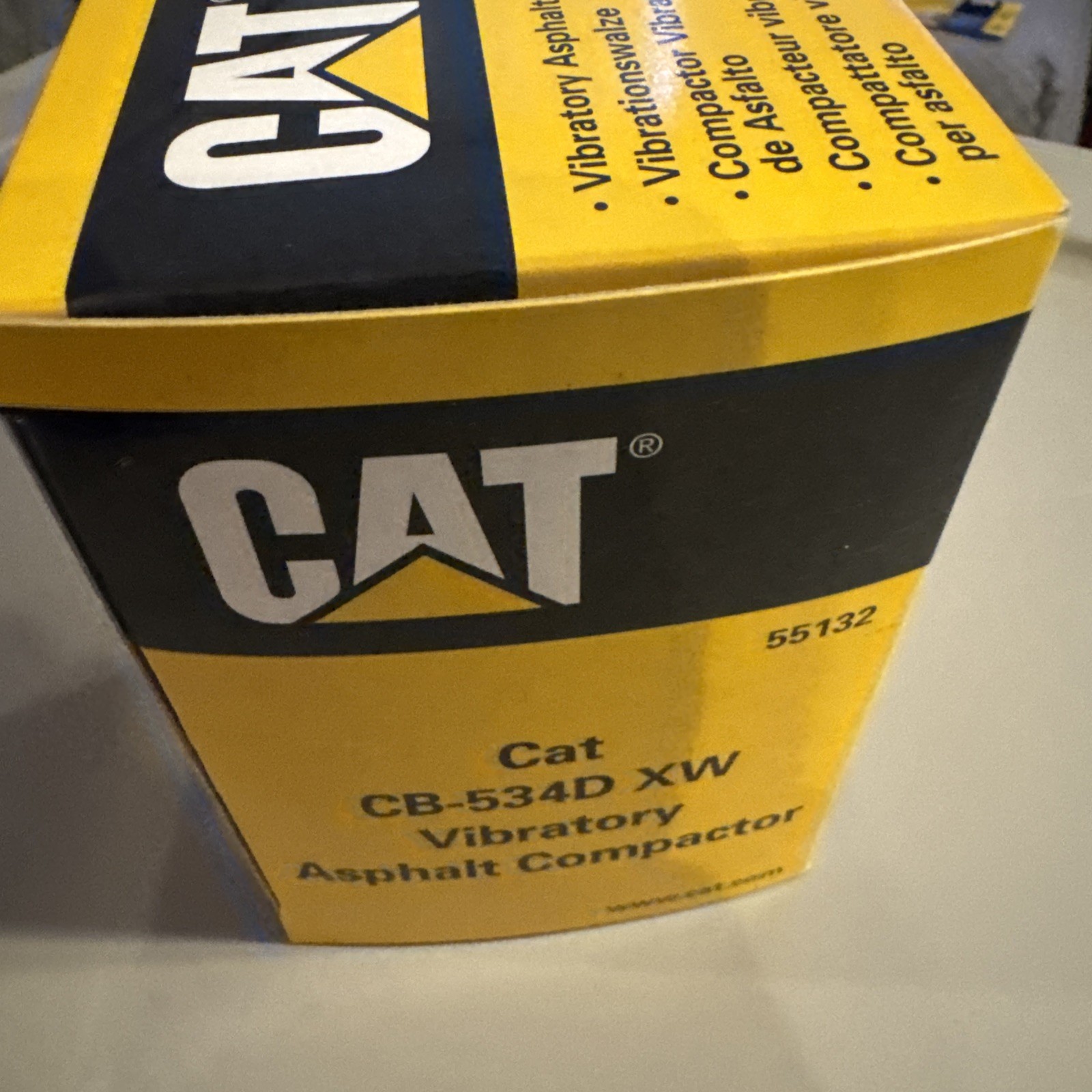 Norscot CAT (Caterpillar) CB-534D XW Vibratory Asphalt Compactor 1:50 NOS