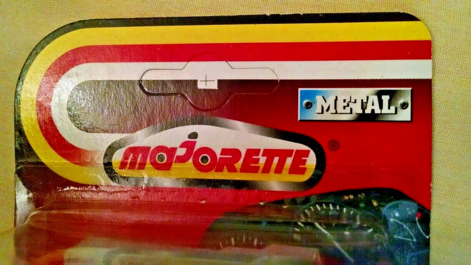Majorette NOS Construction Benne Carriere Dump Truck 1:100 274 Die Cast Yellow
