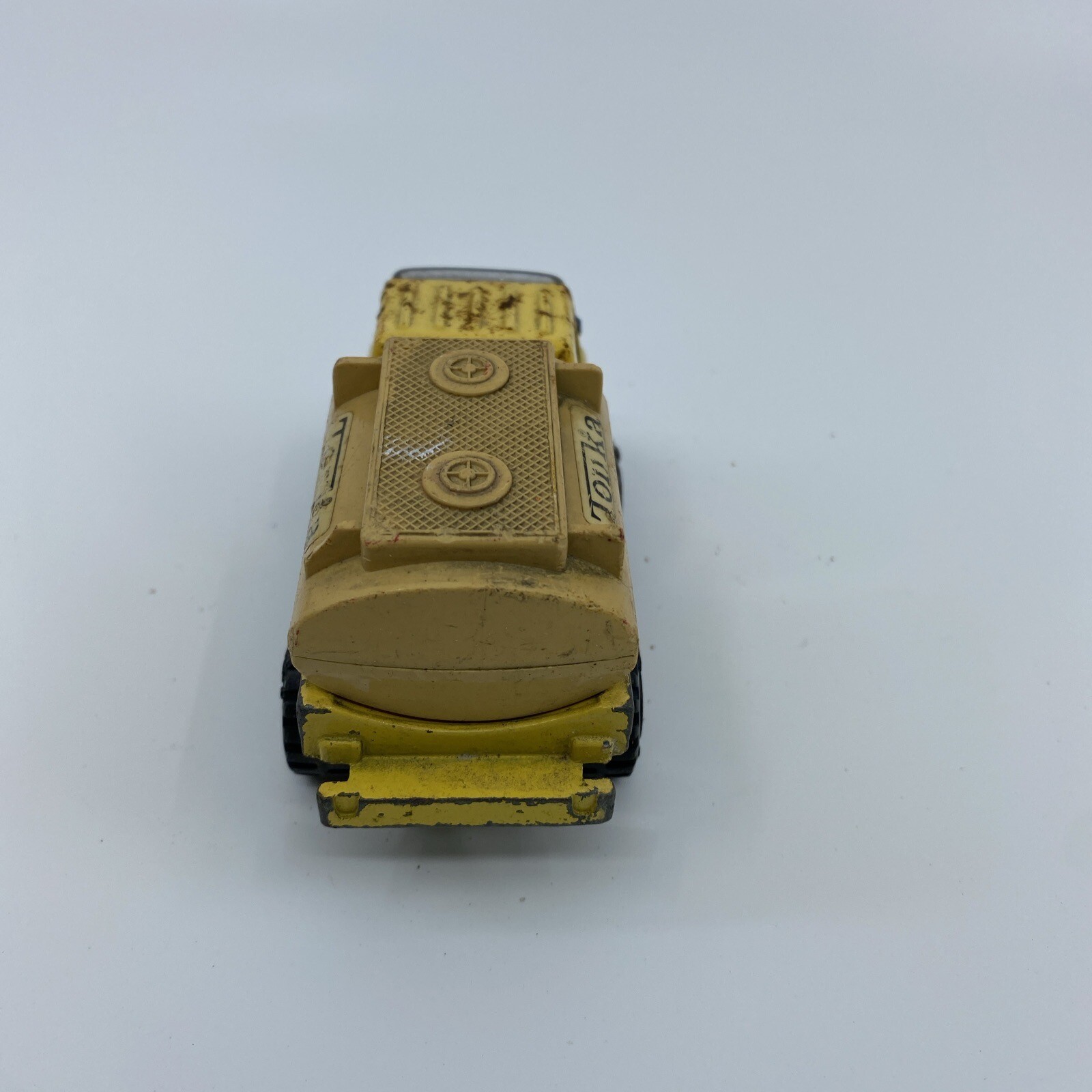 Vintage TONKA Yellow Fuel Tanker Truck – Made In Japan – Metal and Plastic