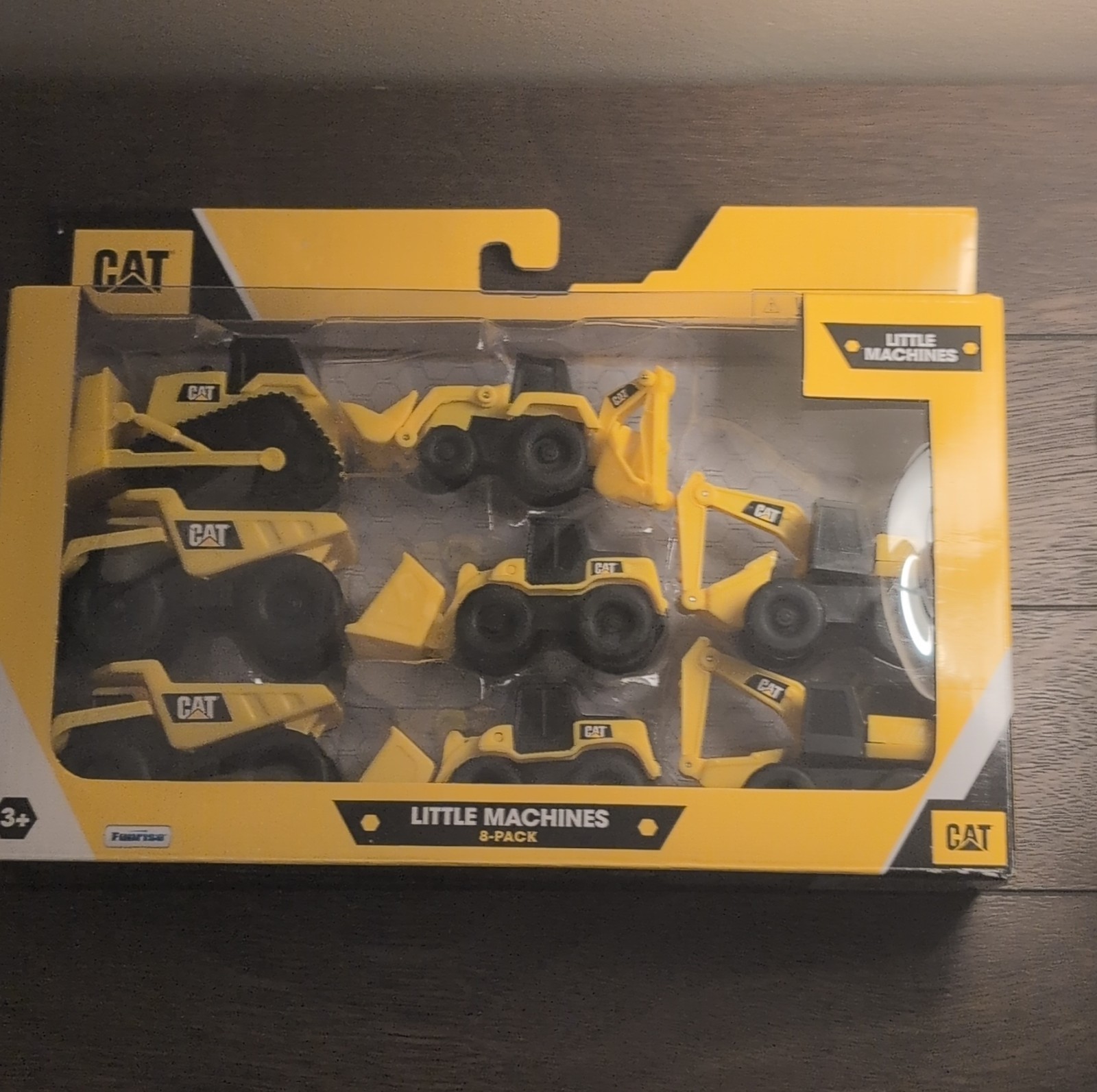 CAT Little Machines 8-Pack Construction Vehicles Grader Loader Bulldozer 3+