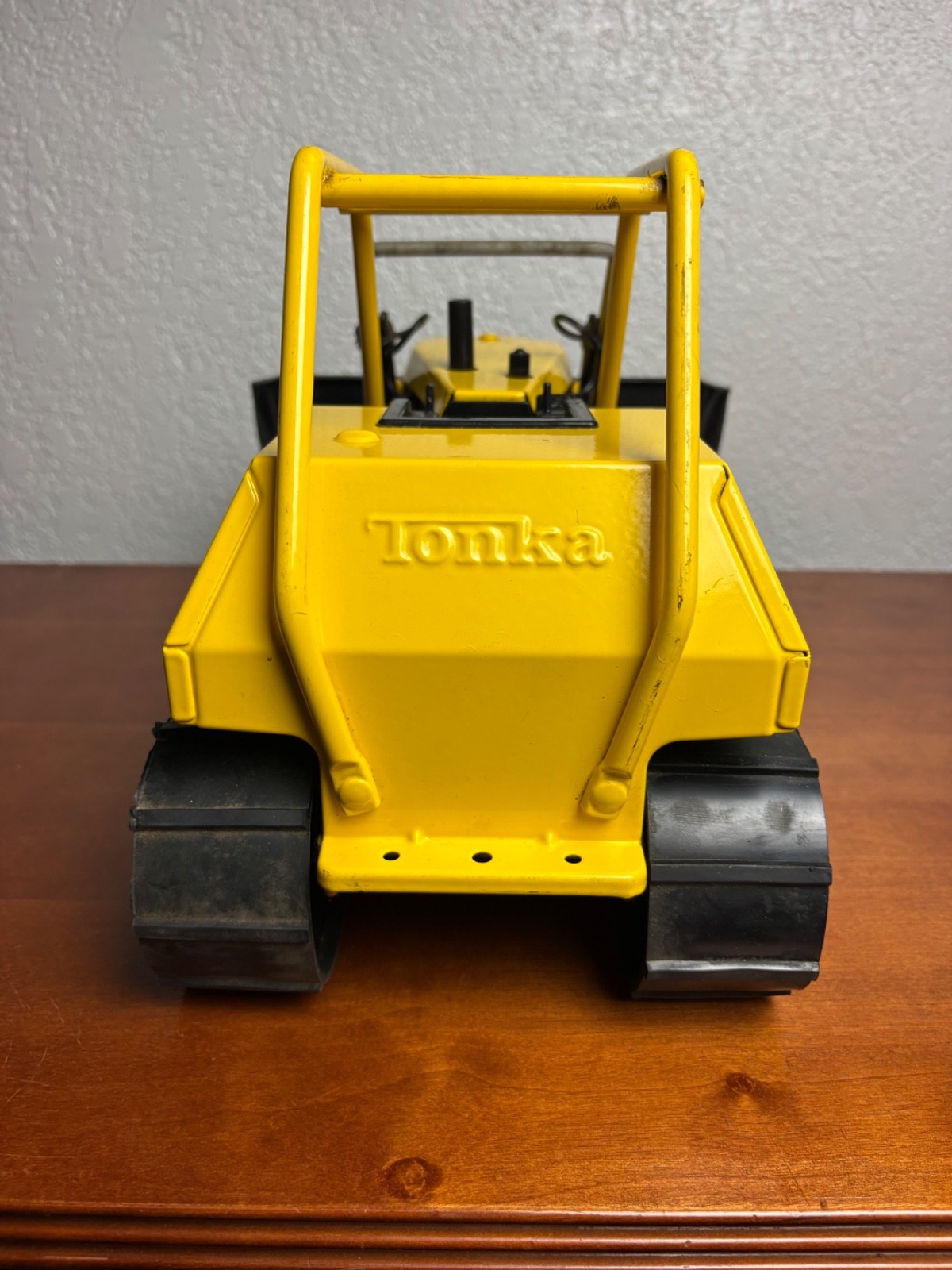 Vintage 80’s turbo diesel Bulldozer Pressed Steel Approx 17 inches Long