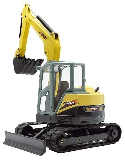 JOAL 215 Ammann-Yanmar SV100 Mini Excavator 1/32 Die-cast MIB