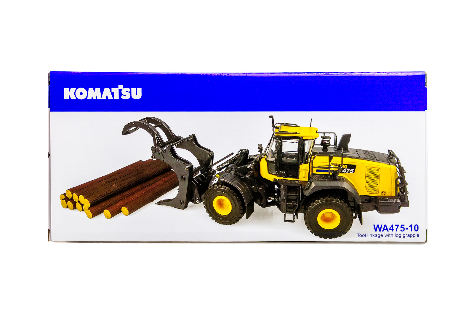 Universal Hobbies 1:50 WA475-10 Tool Linkage w/Log Grapple Diecast ReplicaUH8165