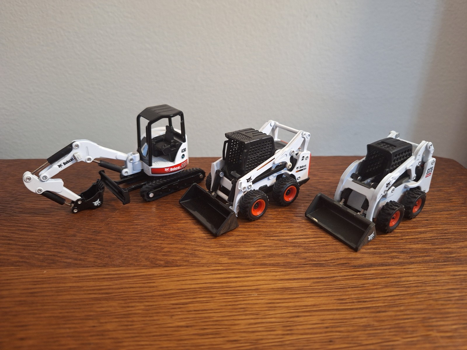 1/50 Bobcat Lot S175 S750 Skid Steer Loader 430 Excavator
