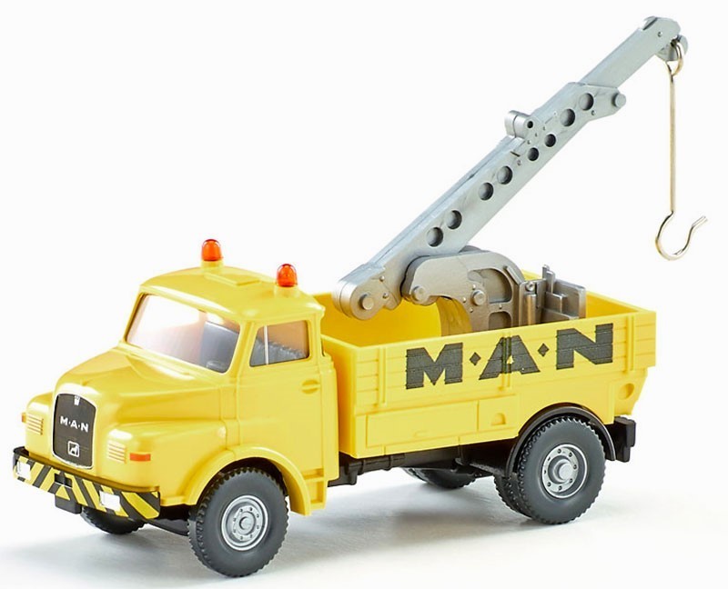 Wiking 063406 MAN Service – MAN Heavy Tow Truck – Germany 1/87 HO MIB